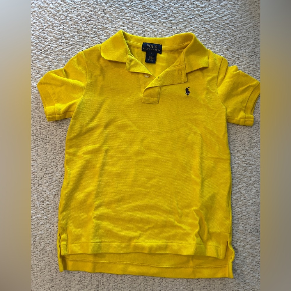 Polo by Ralph Lauren Yellow Cotton Polo Shirt